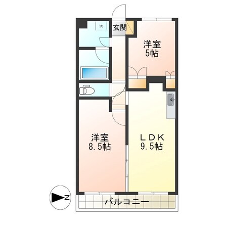 マロニエヴェールの物件間取画像